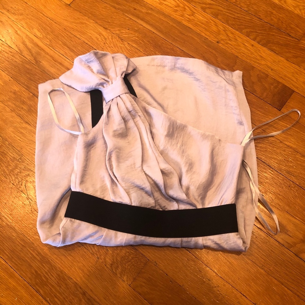 BCBG Generation one shoulder cocktail dress